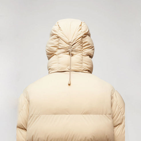 Sand-colored winter jacket
