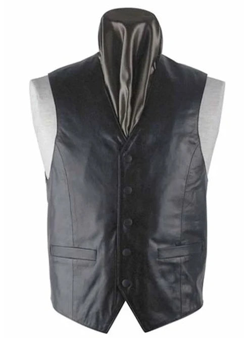 Classic Men’s Leather Vest