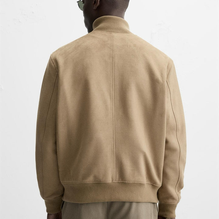Men’s Zip-Up Varsity Coat