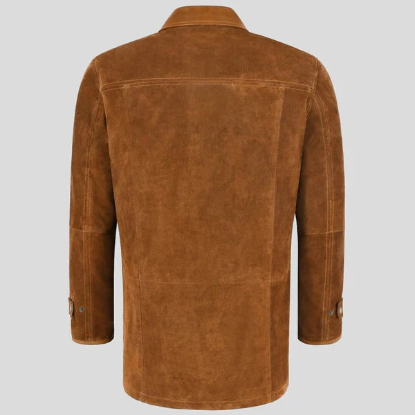 Men’s Classic Suede Coat