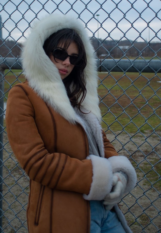 Heavy-duty Leather Women Outerwear