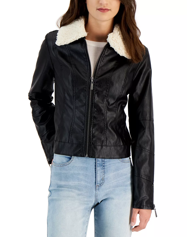 Winter Shearling Leather Jacket