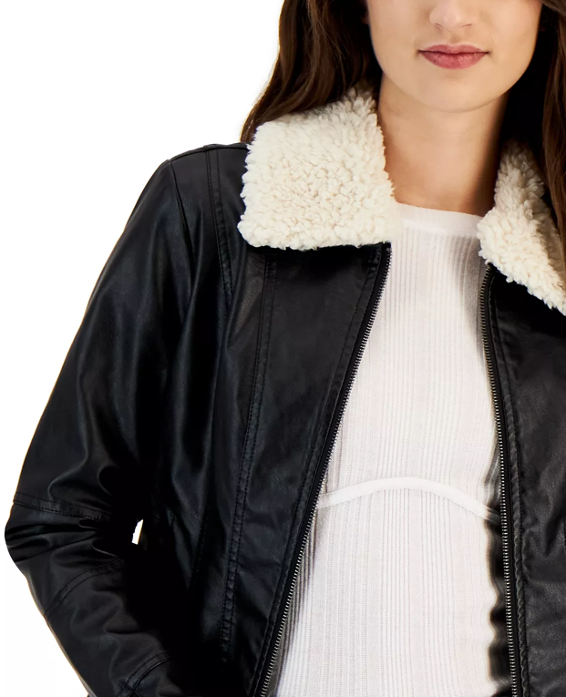 Winter Shearling Leather Jacket