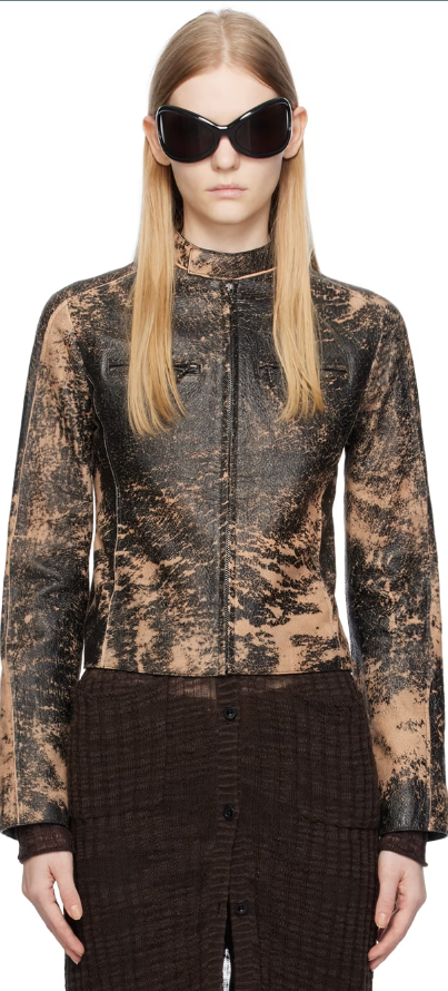 Vintage Motorcycle Jacket For Women’s