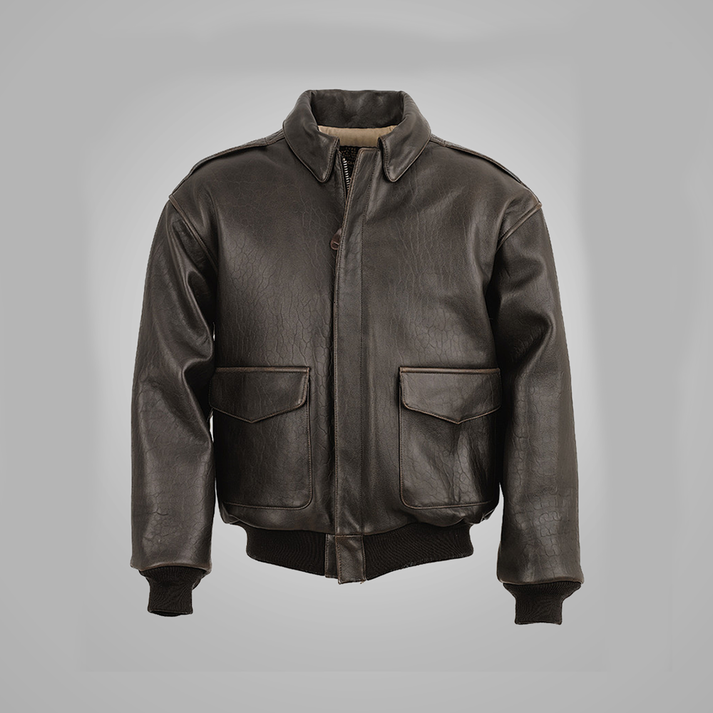 Men’s A-2 Leather Flight Jacket