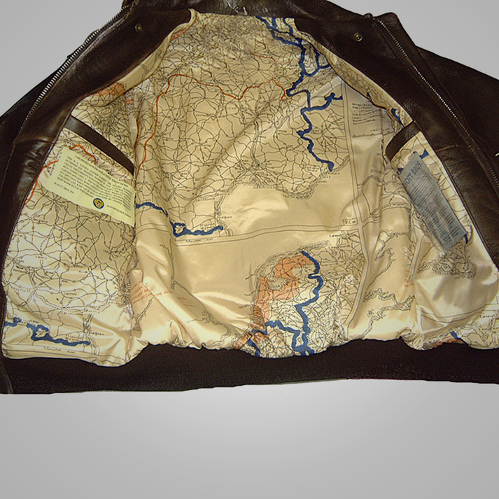 Men’s A-2 Leather Flight Jacket