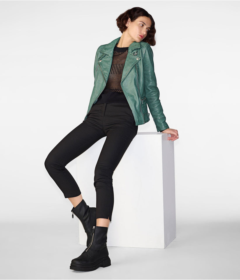 Vintage Leather Jacket Women