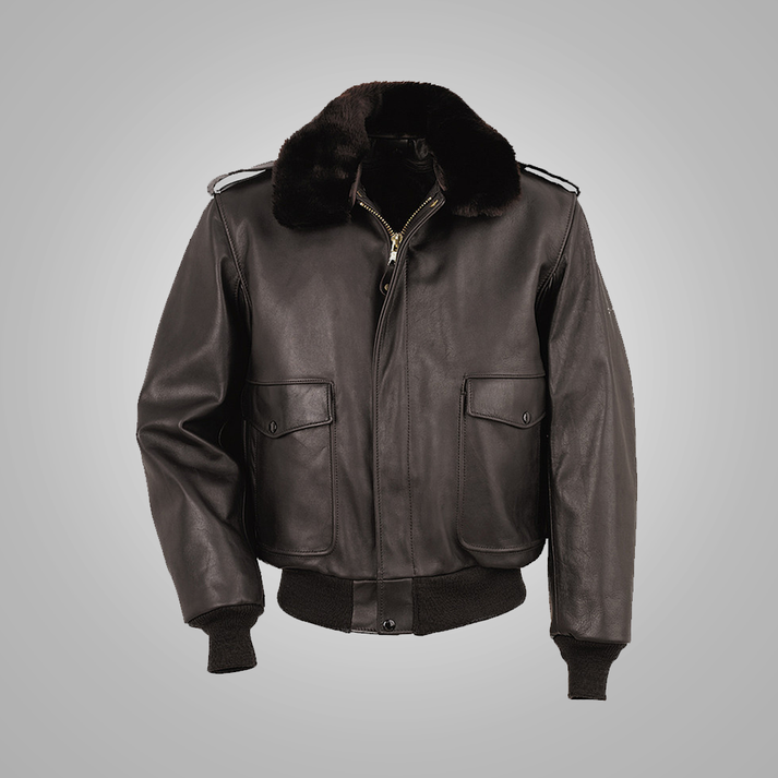 Men’s A-2 Leather Flight Jacket