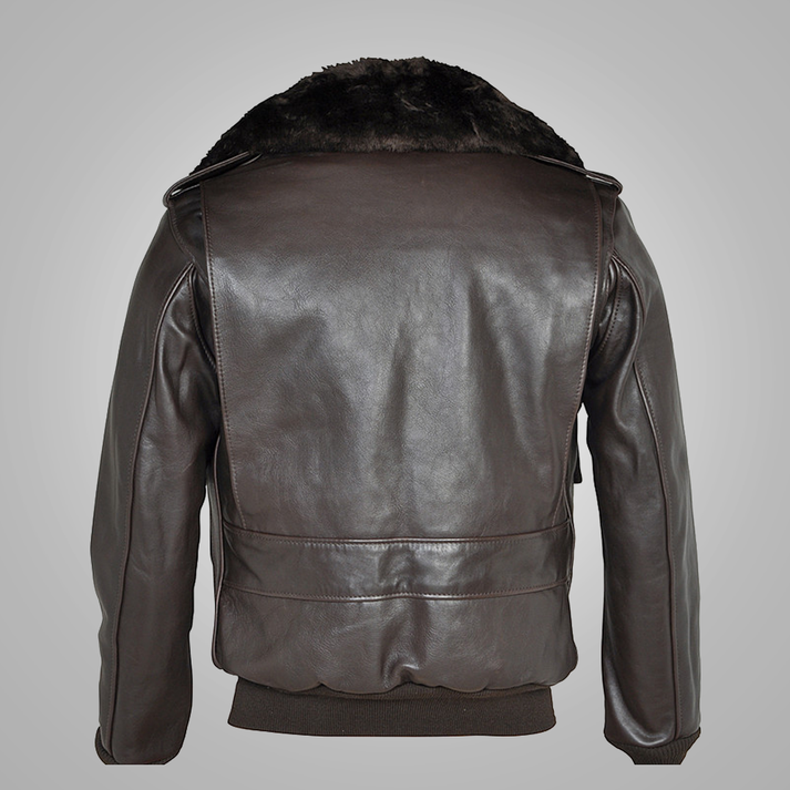 Men’s A-2 Leather Flight Jacket