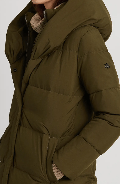 Lightweight Puffer Jacket With Hood