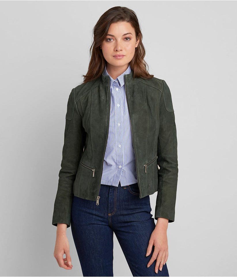 Real Suede Leather Jacket