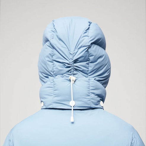 Retro puffer jacket for women
