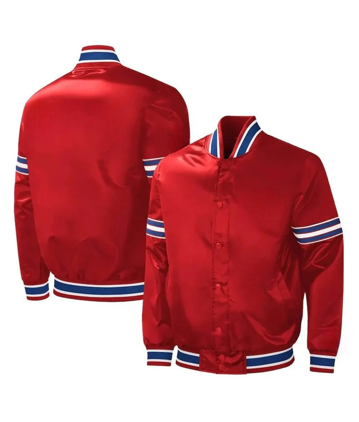 Satin Letterman Jacket