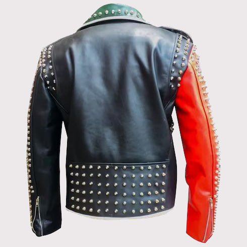 Handmade Gothic Leather Jacket