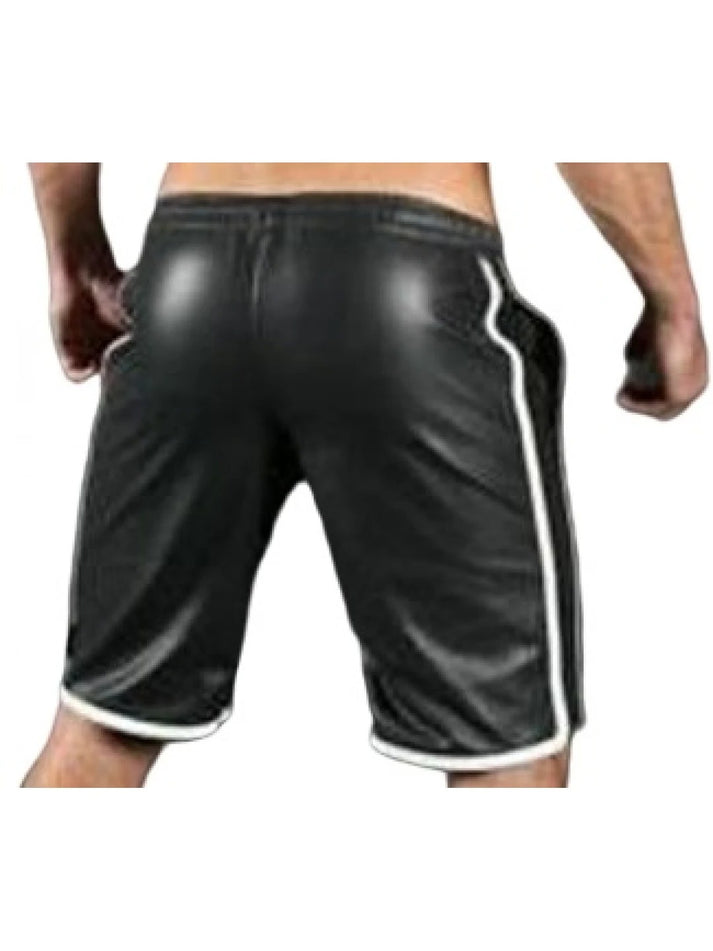 Lambskin Leather Shorts for Men