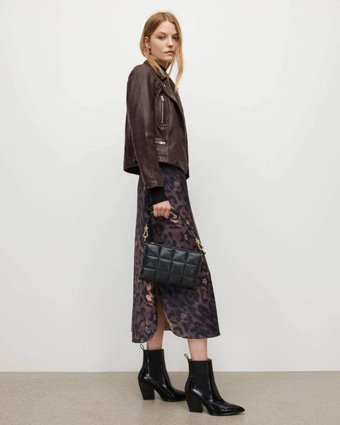 Edgy Red Motorcycle Jacket