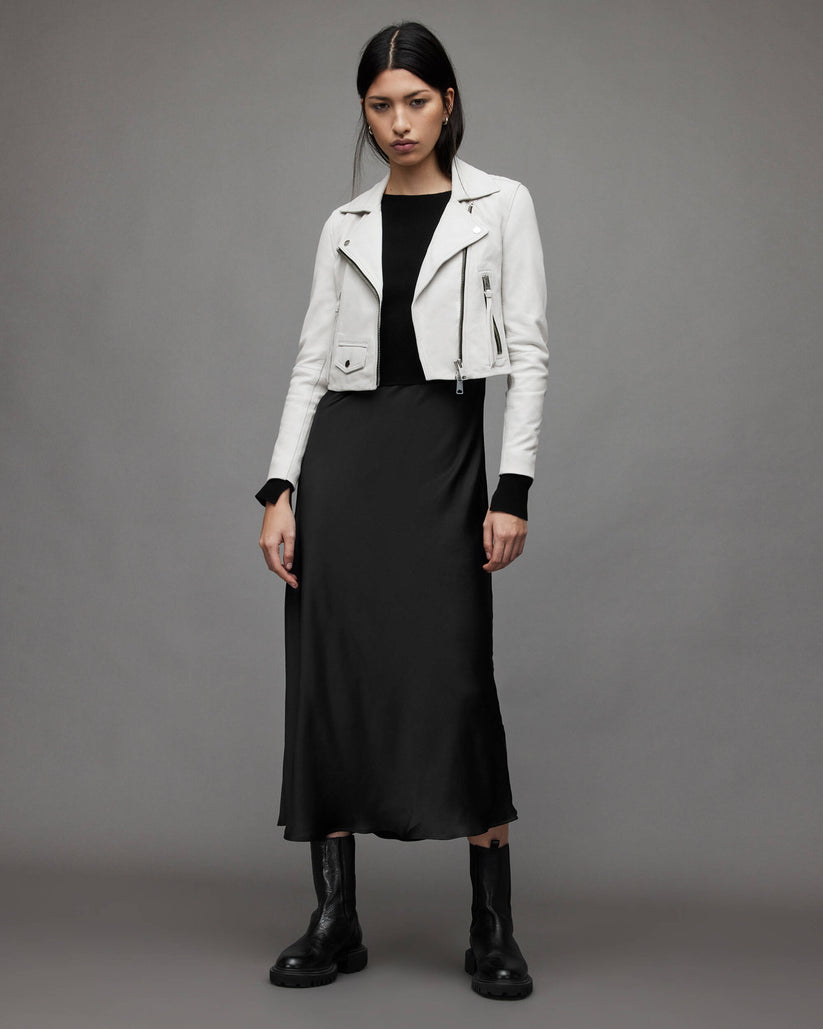 Women’s Short Leather Jacket