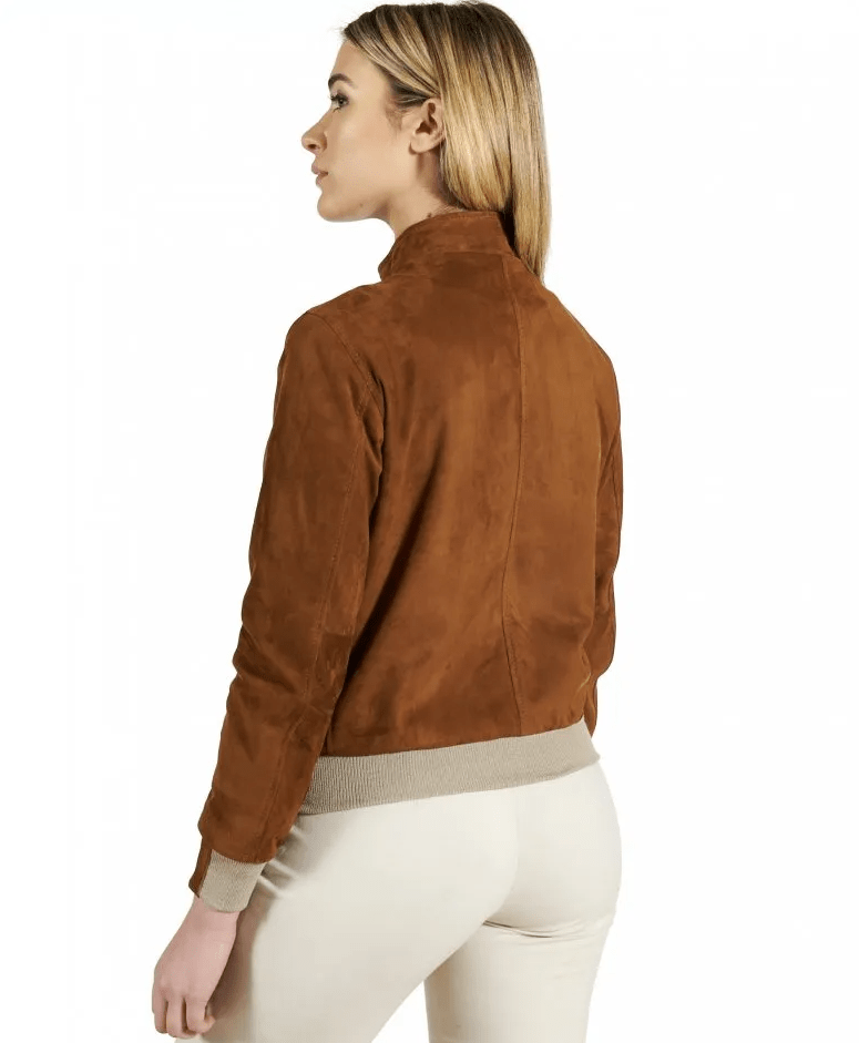 Vintage Style Suede Jacket