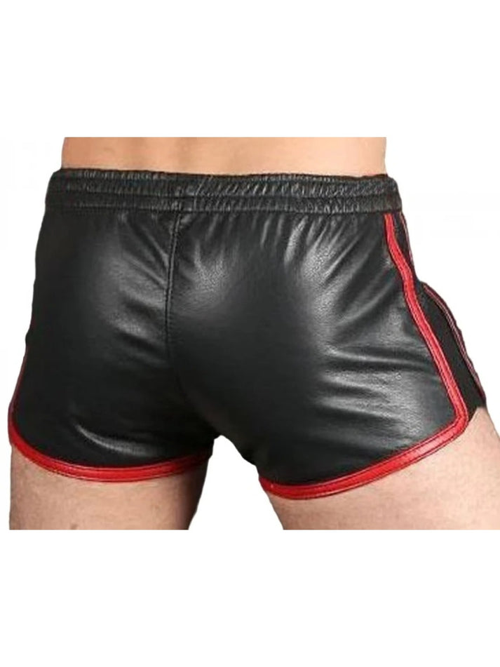Men’s Workout Leather Shorts