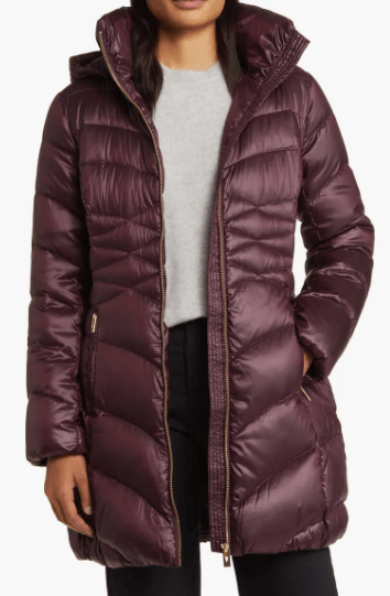 Women’s Winter Coat With Removable Hood