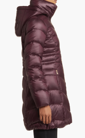 Women’s Winter Coat With Removable Hood