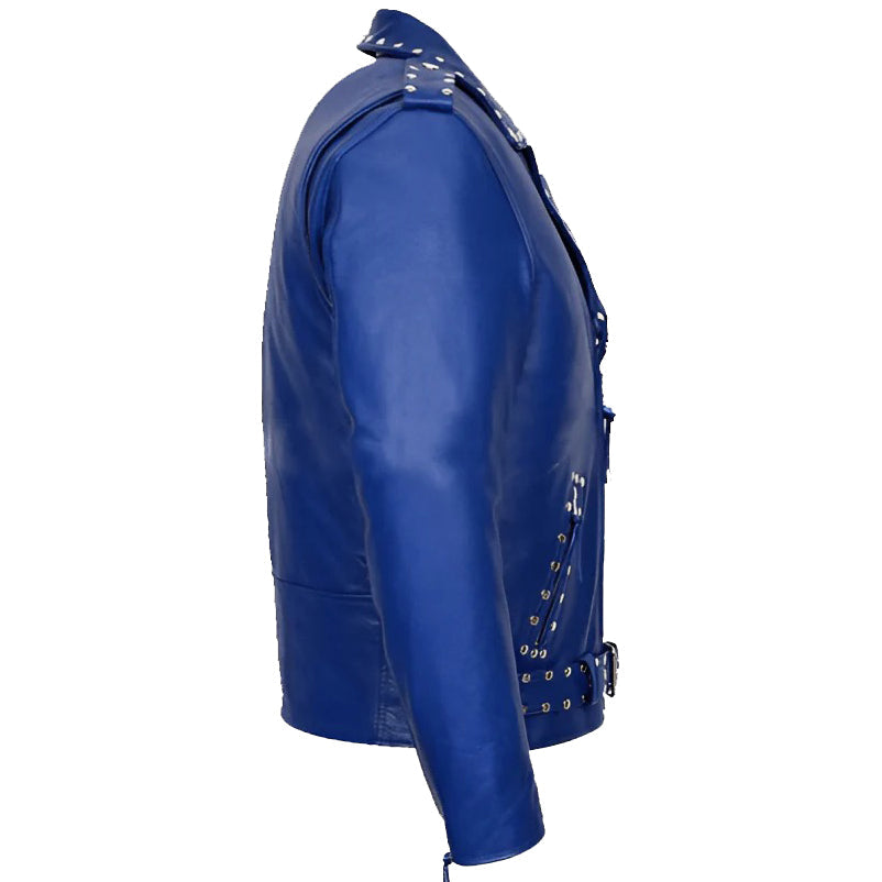 Punk Studded Leather Jacket
