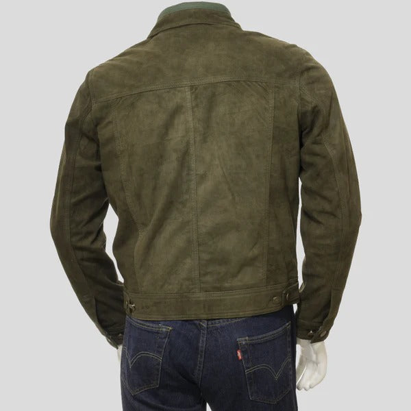 Men’s Suede Leather Jacket