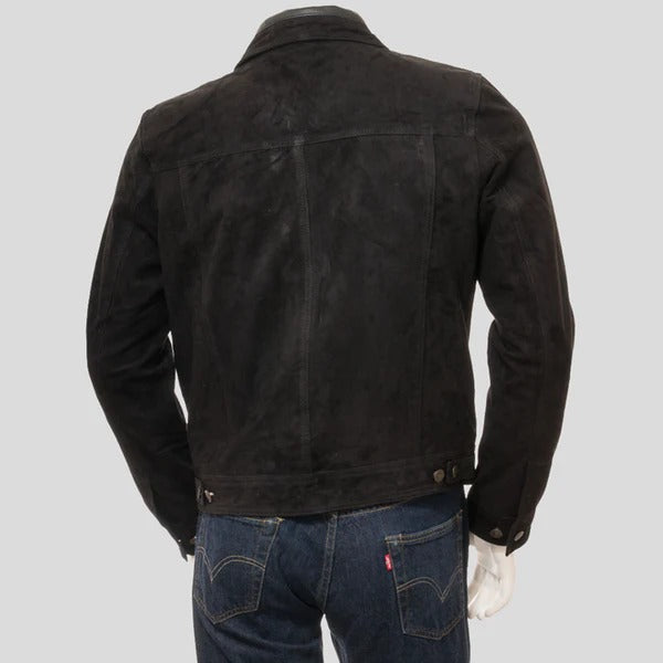 Suede Leather Jacket for Men