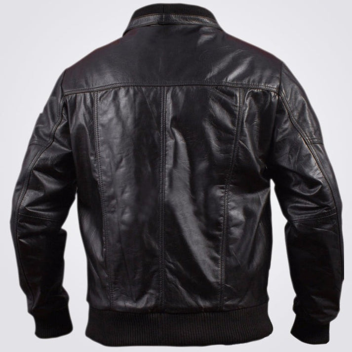 American Bomber Leather Jacket