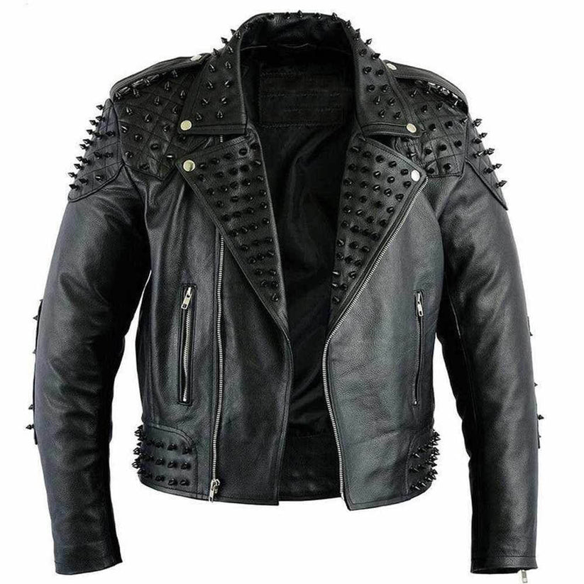 Edgy Leather Jacket for Men