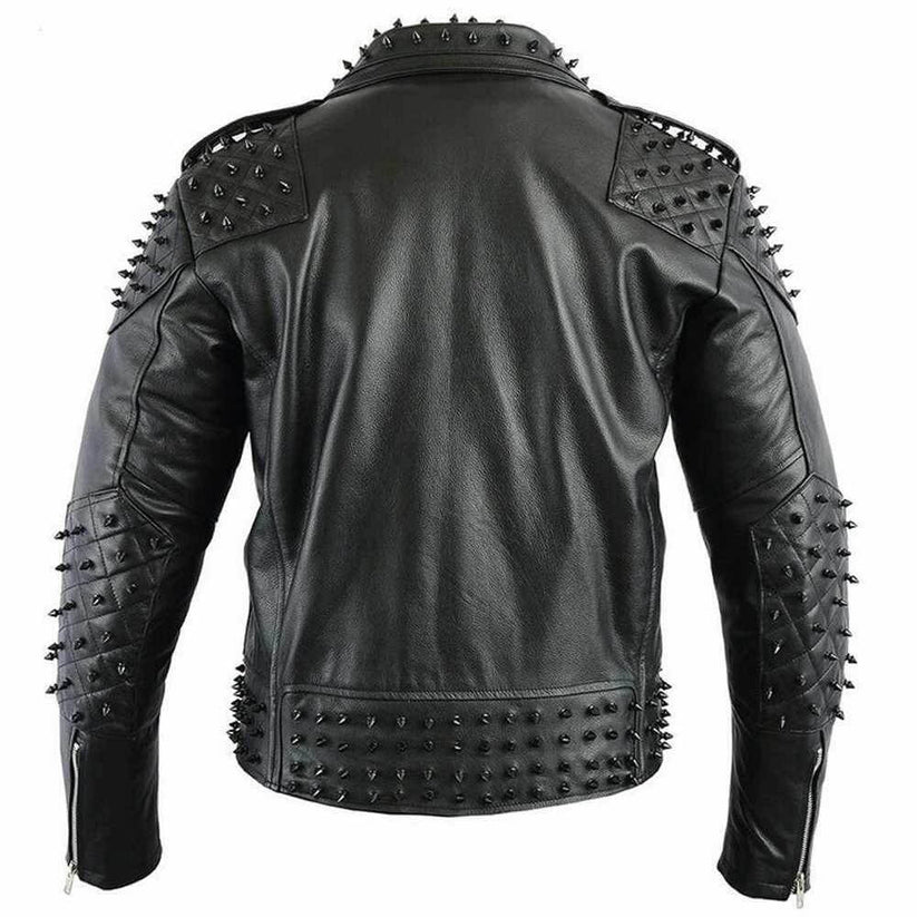 Edgy Leather Jacket for Men