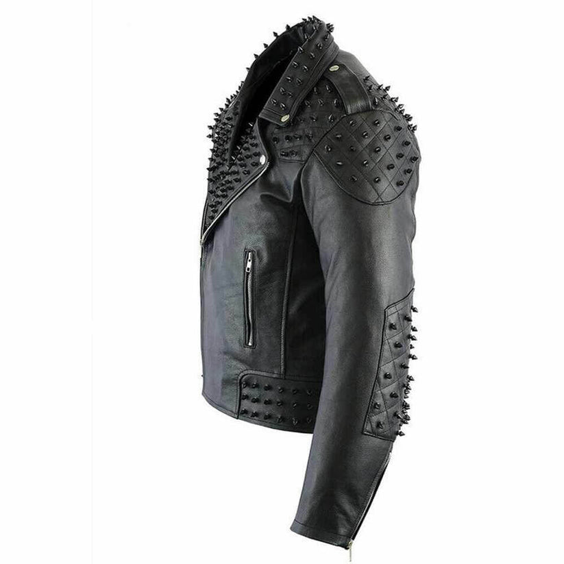Edgy Leather Jacket for Men