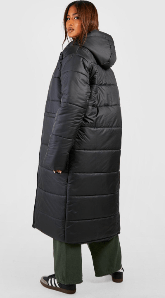 Padded Trench Coat For Women