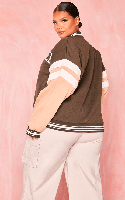Women's Two-Tone Leather Jacket