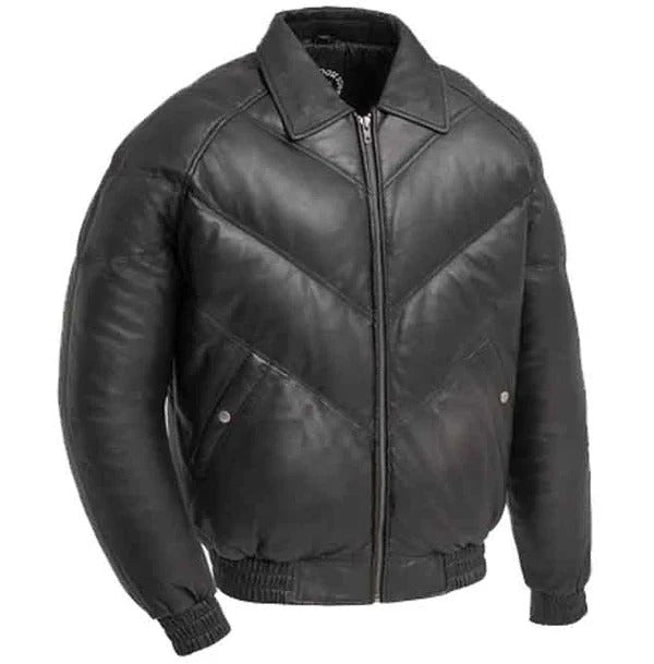 Soft Leather Winter Jacket