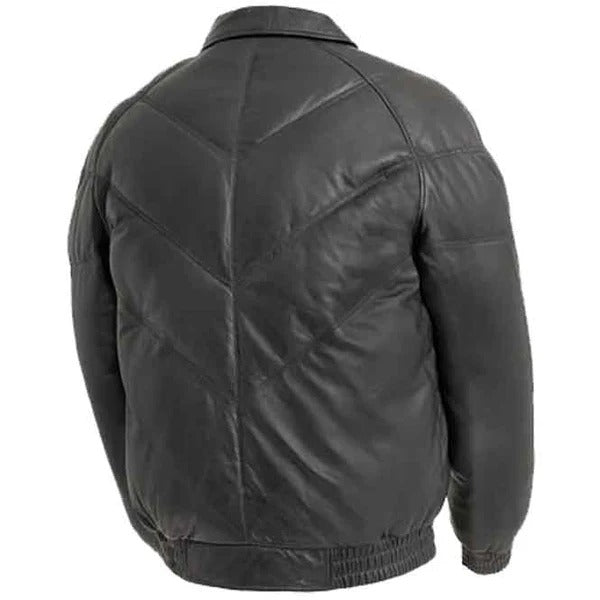 Soft Leather Winter Jacket