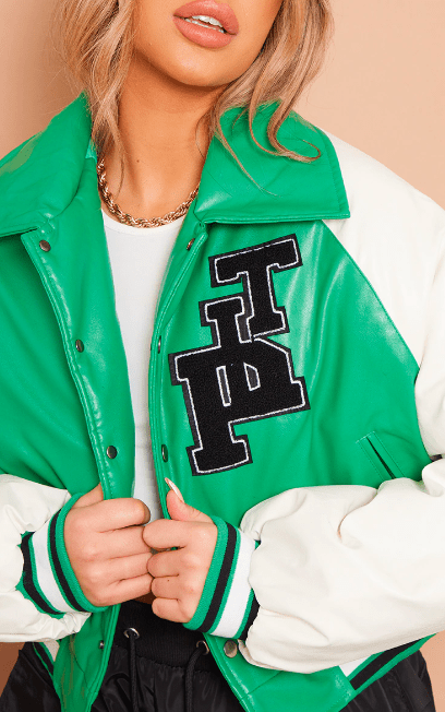 Women’s Letterman Jacket Style