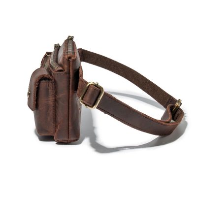 Wanderlust Vintage Leather Waist Bag – Timeless Style for Travelers