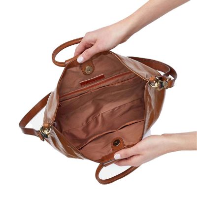 Evelyn Classic Leather Tote Bag