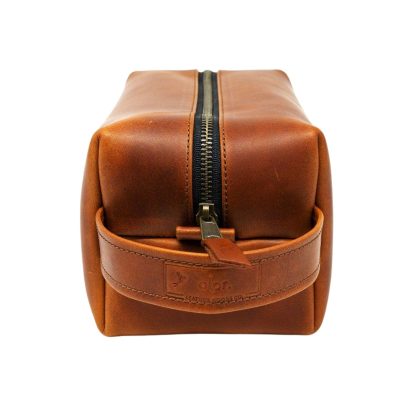 Parker Clay Axum Heritage Leather Dopp Kit