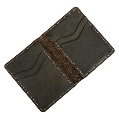 Luxe Slim Leather Bifold Wallet – Minimalist Elegance for Everyday Use