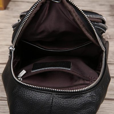 Casper Urban Leather Sling Bag – Compact Crossbody for Everyday Carry