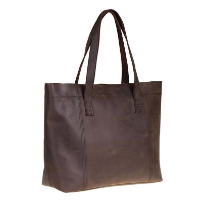 Evelyn Medium Leather Tote Bag