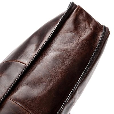 Faris Leather Messenger Bag – Sleek, Functional & Built to Last