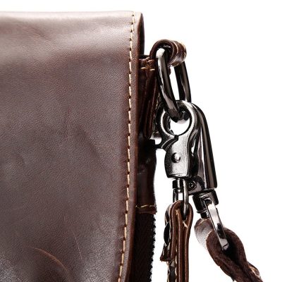 Faris Leather Messenger Bag – Sleek, Functional & Built to Last