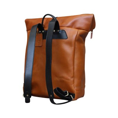 LuxeLeather Genuine Leather Laptop Bag – Premium Business Essential