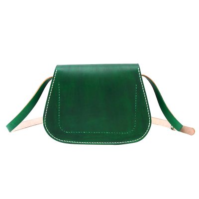 EnvyChic Emerald Green Leather Handbag