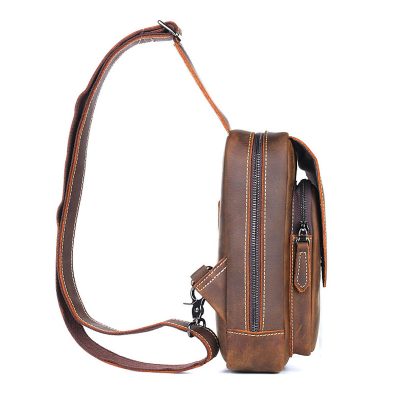 Kennedy Classic Leather Shoulder Bag – Timeless Everyday Carry