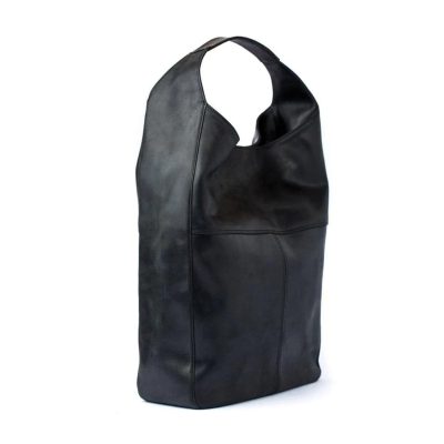 LunaLuxe Leather Hobo Bag