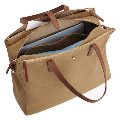 Saffiano Leather Duffle Travel Bag – Premium RFID-Blocking Organizer